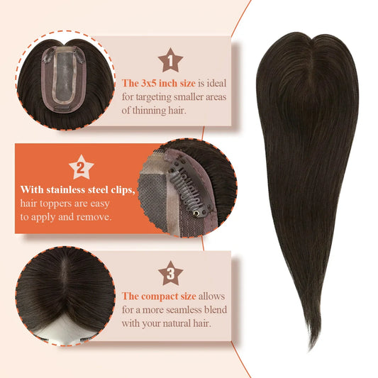 virgin hair topper,hair piece topper,hair extension,Topper for Woman,Sunny Hair Topper,Silk hair topper,mono topper hair,silk base hair topper,female hair topper for thinning crown,best hair topper,hair topper for thinning hair,topper for hair,mono hair topper,mono top human hair topper,14 inch hair extensions,16 inch hair extensions,12 inch hair extensions,real human hair,Hair Volumizers,Clip-In Hair Volumizers
