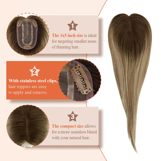 virgin hair topper,hair piece topper,hair extension,Topper for Woman,Sunny Hair Topper,Silk hair topper,mono topper hair,silk base hair topper,female hair topper for thinning crown,best hair topper,hair topper for thinning hair,topper for hair,mono hair topper,mono top human hair topper,