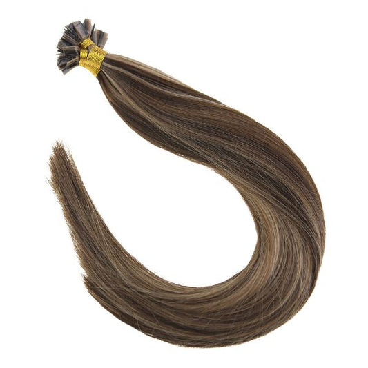 pre bonded flat tip remy extensions