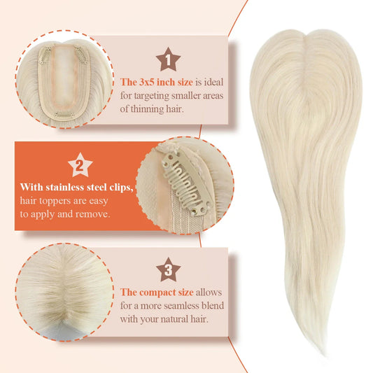 hair topper silk base,hair topper human hair,hair topper for women,hair topper for thinning crown,hair topper,hair toppers for short hair crown toppers for thinning hair