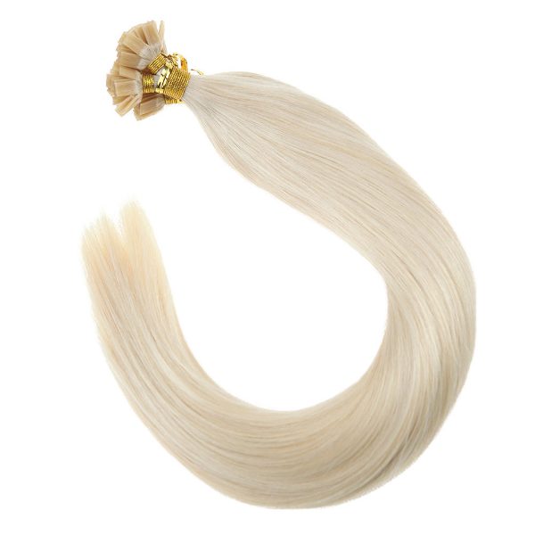pre bonded flat tip remy extensions