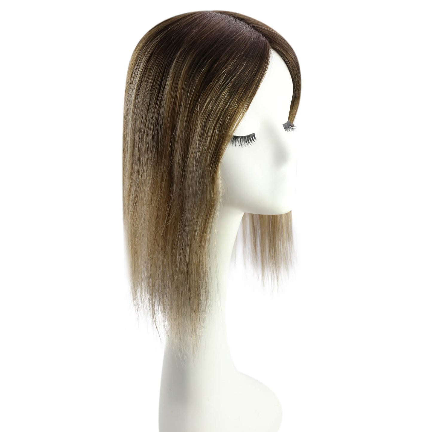 remy hair topper,hair piece topper,hair extension,Topper for Woman,Sunny Hair Topper,Silk hair topper,mono topper hair,silk base hair topper,female hair topper for thinning crown,best hair topper,hair topper for thinning hair,topper for hair,mono hair topper,mono top human hair topper,14 inch hair extensions,16 inch hair extensions,12 inch hair extensions,balayage hair topper,topper hair for short hair,simply apply topper hair,wig with center parting,wig worn in the middle,Hair Volumizers
