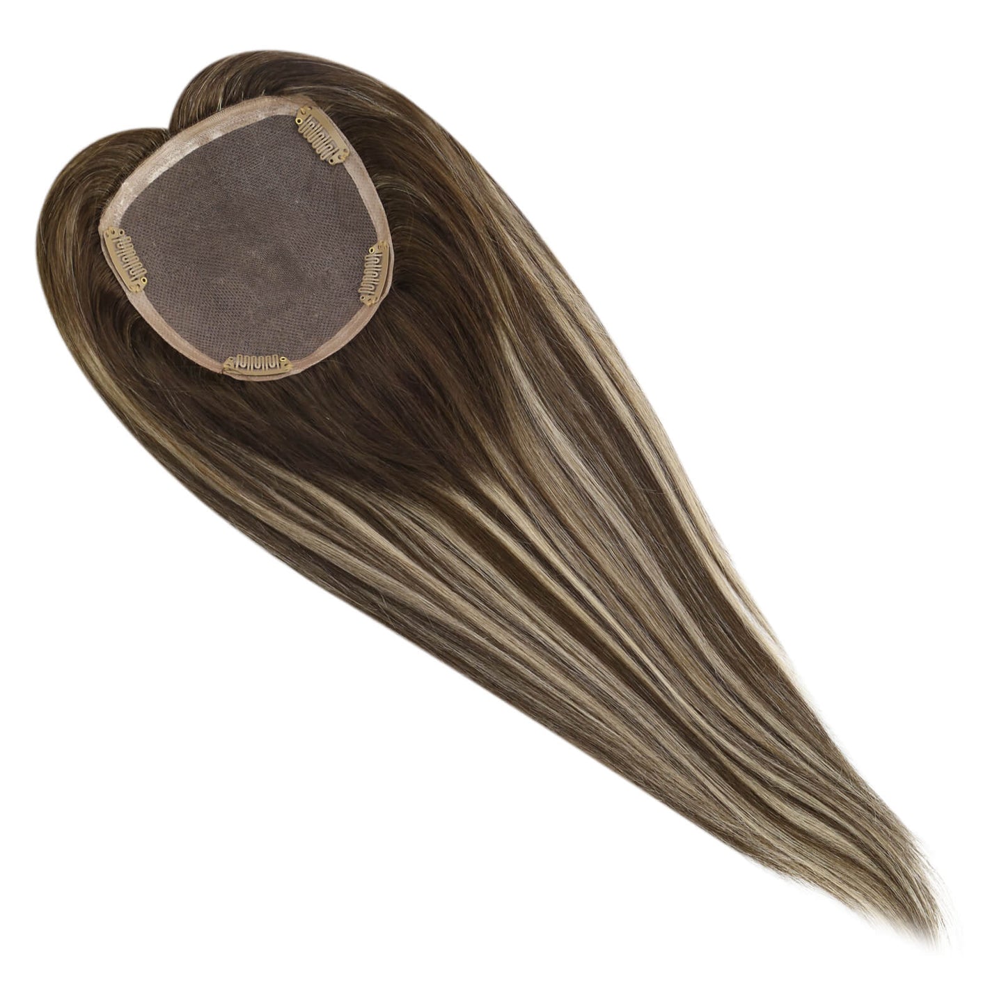 high quality virgin hair extensions,hair topper women,hair topper wig,hair topper silk base,hair topper human hair,hair topper for women,hair topper for thinning crown,hair topper,clip on hair topper,dark brown hair topper,human hair topper medium brown,balayage hair topper,brown highlight,blonde highlight,best hair extensions,best topper hair,balayage brown with blonde hair,brown highlight hair extensions,blonde highlight hair extensions,big base topper,center parted topper,Hair Volumizers
