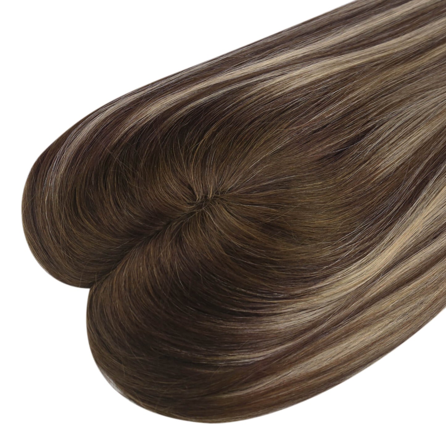 Sunny Hair Topper,Silk hair topper,mono topper hair,Mono Topper,human hair topper,high quality virgin hair extensions,hair topper women,hair topper wig,hair topper silk base,hair topper human hair,hair topper for women,light brown hair topper,platinum blonde hair topper,blonde human hair topper,balayage hair topper,borwn highlight,blonde highlight,natural brown topper hair,natural brown hair,natural balayage hair extensions,topper worn in middle,Hair Volumizers,Clip-In Hair Volumizers