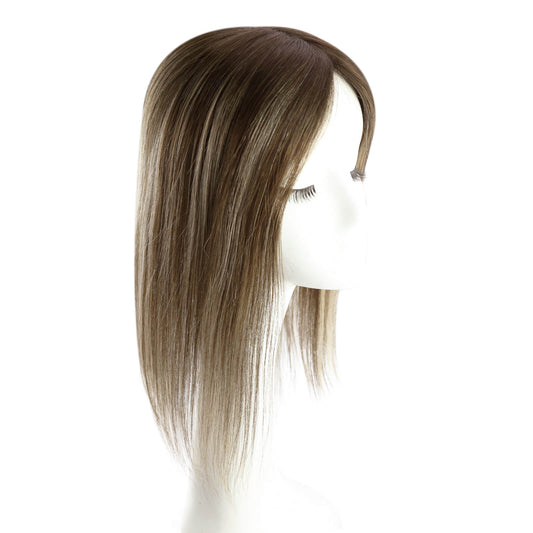 hair topper silk base,hair topper human hair,hair topper for women,hair topper for thinning crown,hair topper,clip on hair topper,Best Hair Topper with Clips,hair topper for thinning hair,topper for hair,mono hair topper,mono top human hair topper,14 inch hair extensions,16 inch hair extensions,12 inch hair extensions,light brown hair topper,blonde human hair topper,balayage hair topper,topper hair for short hair,simply apply topper hair,wig with center parting,wig worn in the middle,Hair Volumizers,Clip-In