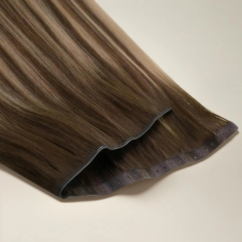 PU Hole Weft Hair