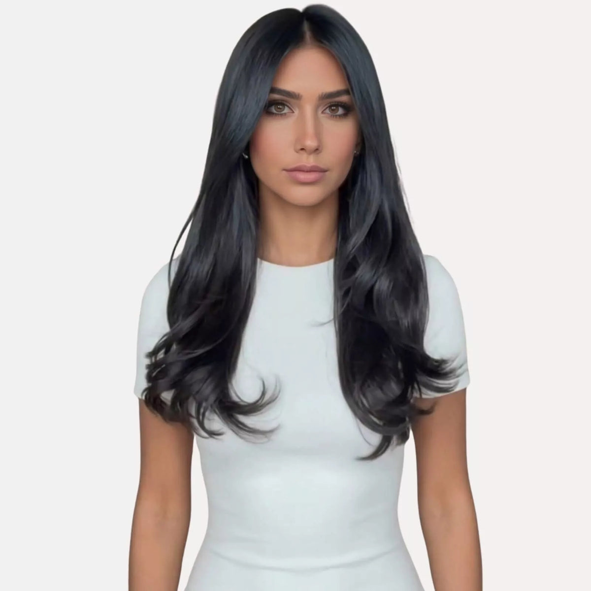 [Pre-Sale][Virgin Hair] Feather Weft Hair Extensions With Nano Beads #1