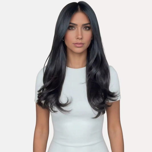 [Pre-Sale][Virgin Hair] Feather Weft Hair Extensions With Nano Beads #1