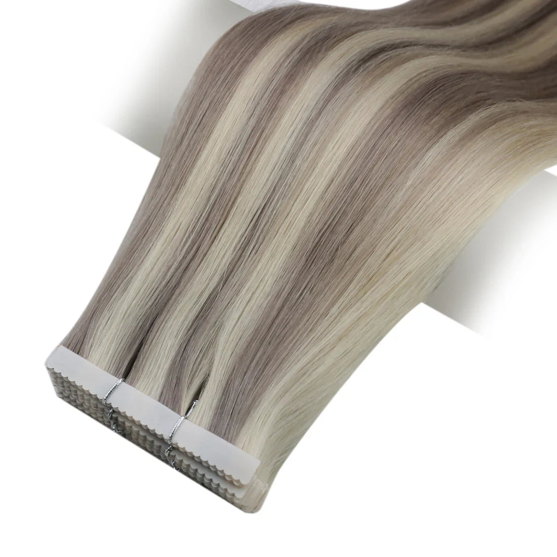 [40% OFF] Sunny Hair Flower Virgin Hair Tape Hair Extensions Blonde Highlights #19/60