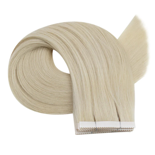 [40% OFF] Sunny Hair Flower Virgin Hair Tape Hair Extensions Blonde #60