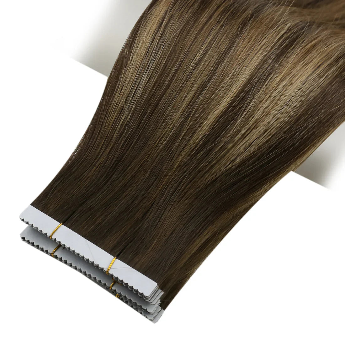 [40% OFF] Sunny Hair Flower Virgin Hair Tape Hair Extensions Balayage Brown #BM