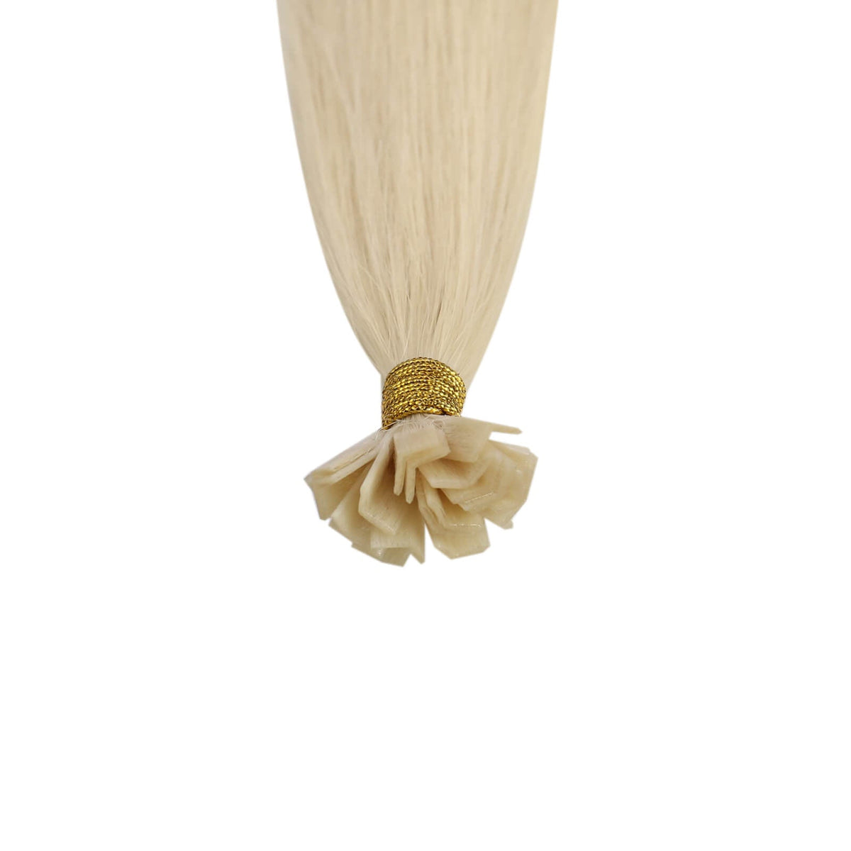 virgin hair blonde ktip hair extensions