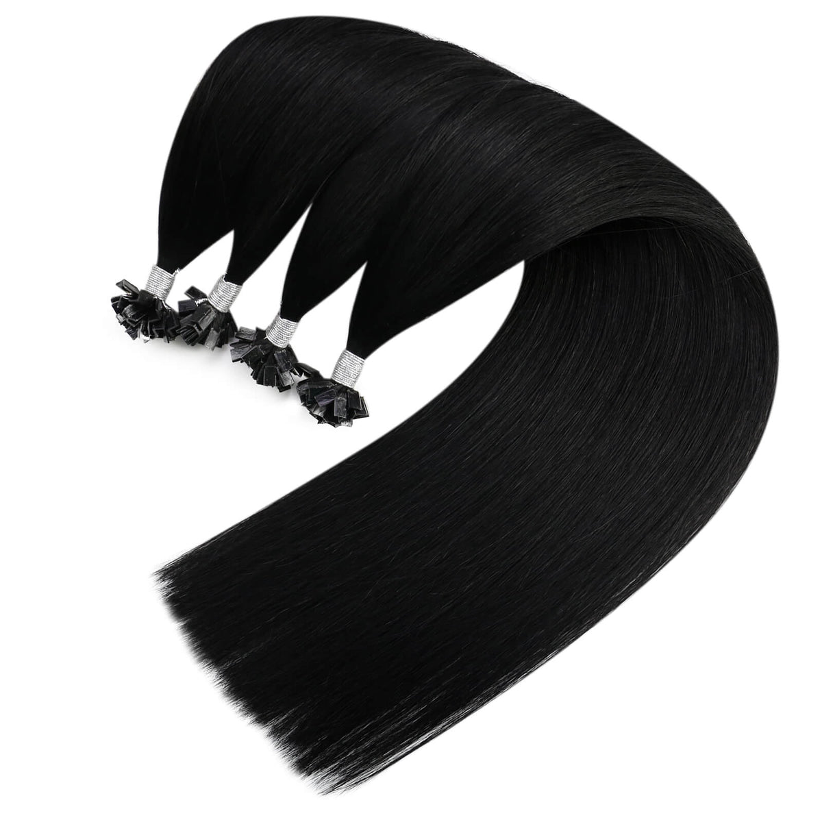 k tip human hair extensions black hair
