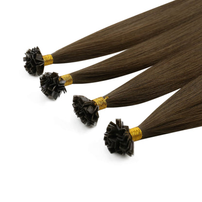 virgin hair ktips extensions brown hair