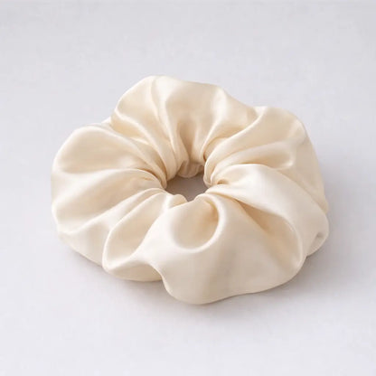 Silk Satin Scrunchies – 3-Piece Set