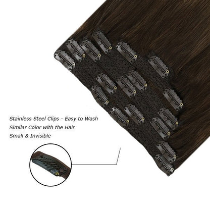 clip in hair extensions invisible clips in hair seamless clip in hair extensions double weft human hair clip in extensions weft hair extentions
