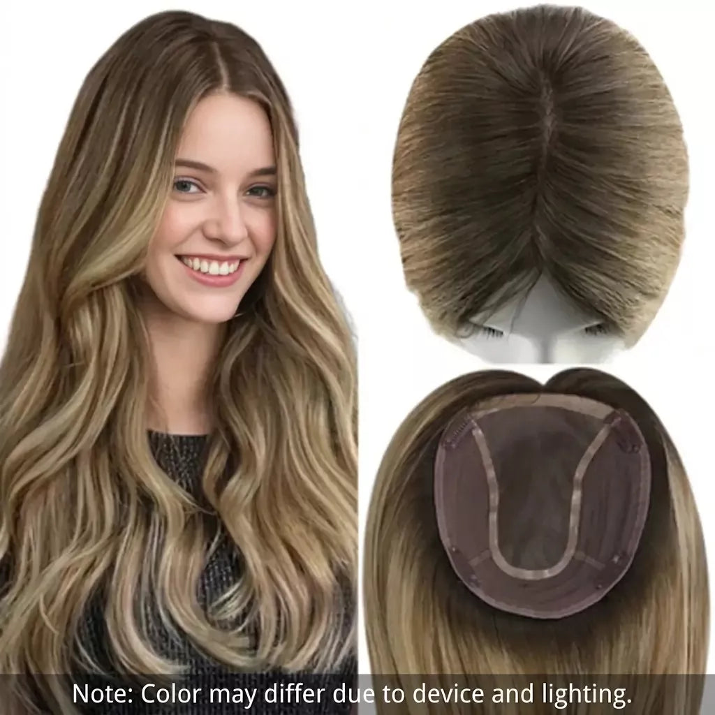human hair toppers for fine hair