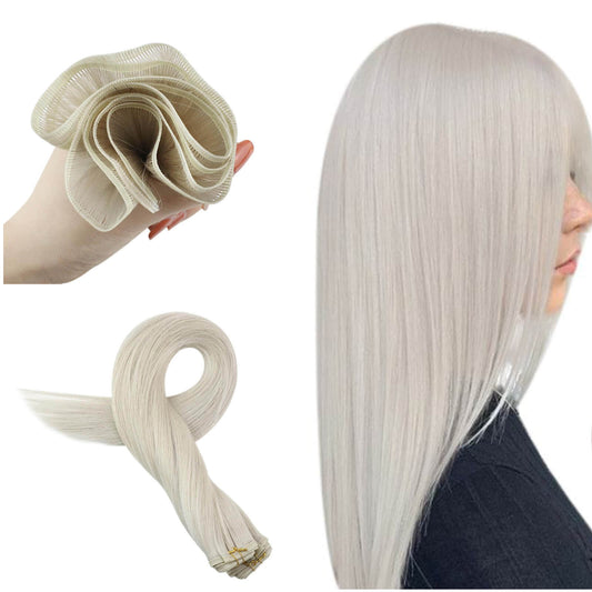 highquality flat weft hair extensions human hair