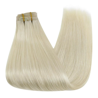 [Pre-Sale] Injection PU Clip in Hair Extensions Best Clip in Hair Blonde#1000