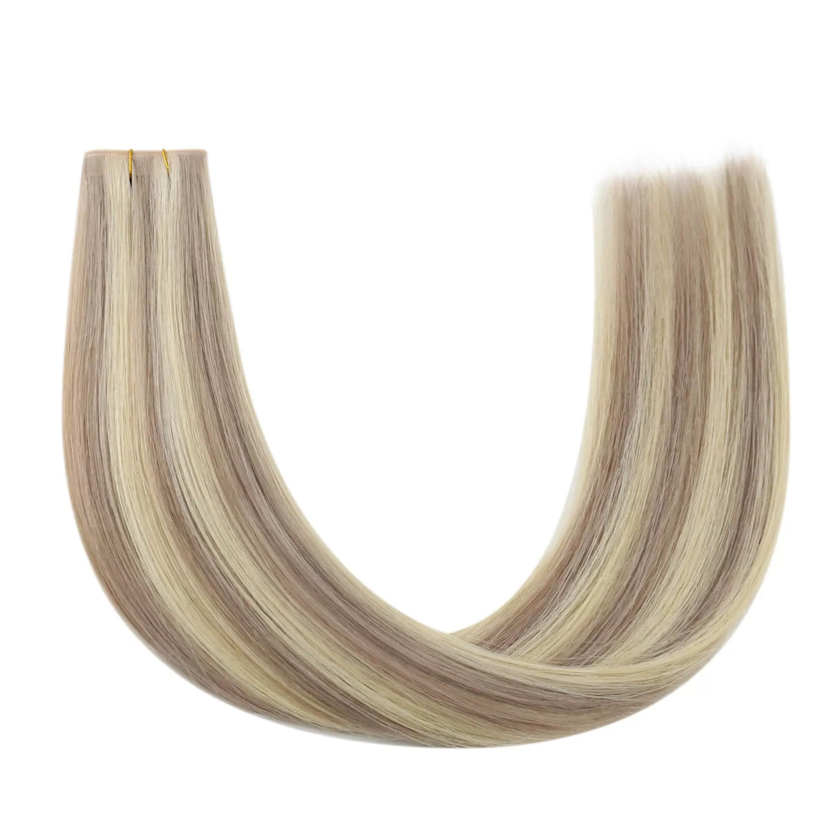 butterfly weft hair extensions highlighted color for women