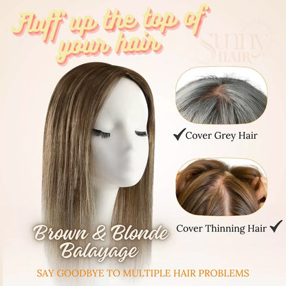 lightweight hair toppers for women