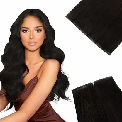 virgin hair butterfly weft hair extensions for women