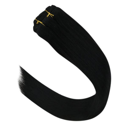 Seamless clip in hair extension straight clip in hair extensions clip in extensions black hair natural clip in human hair extensions best sunny clip in hair