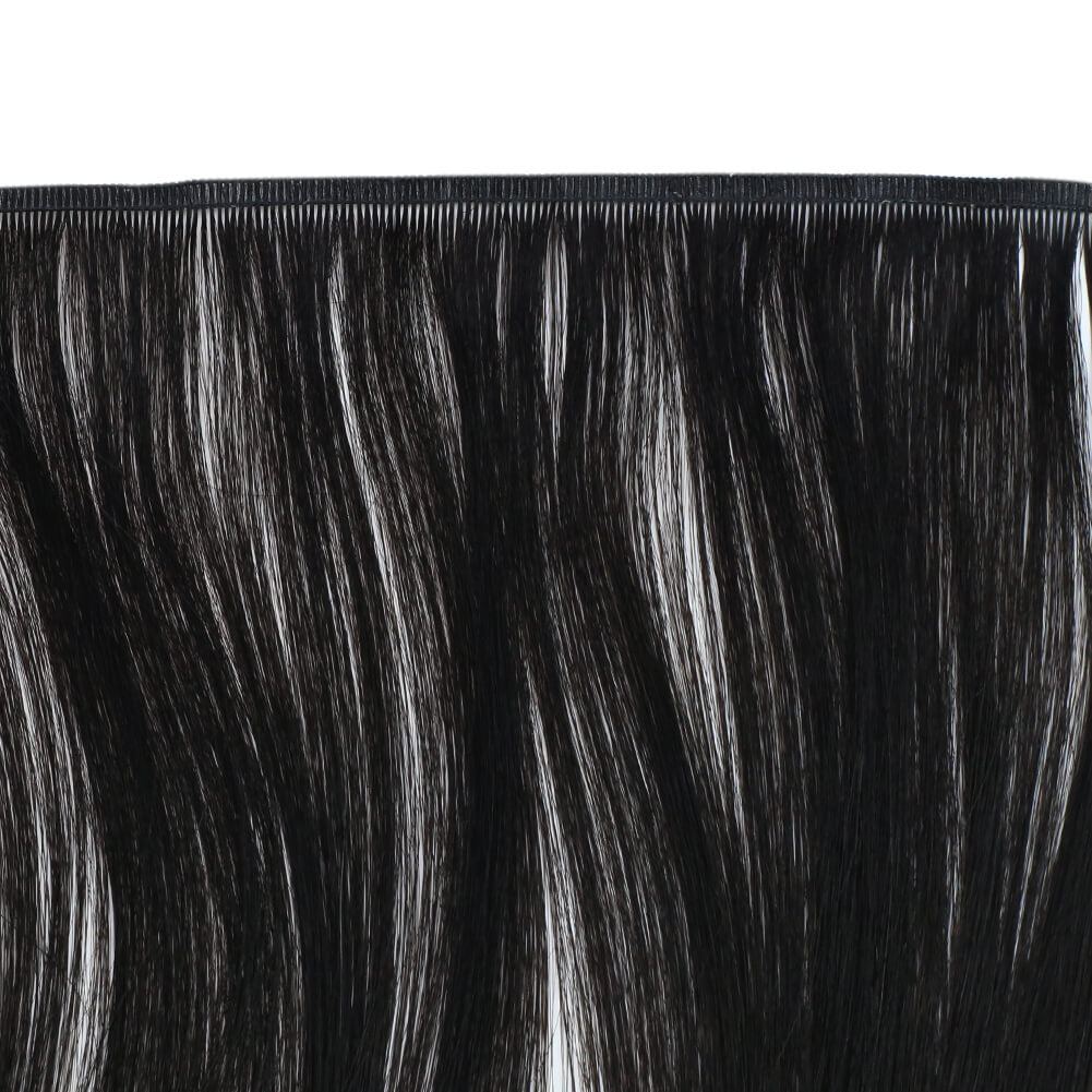 flat track weft hair extensions