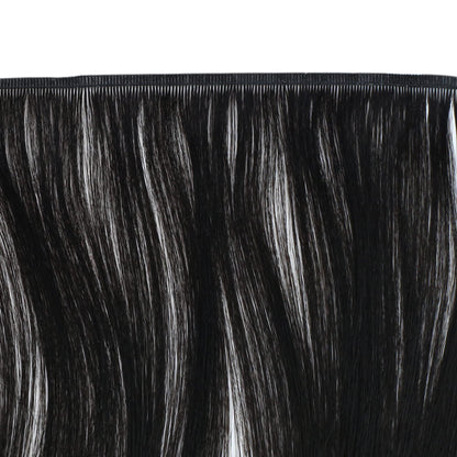 flat track weft hair extensions