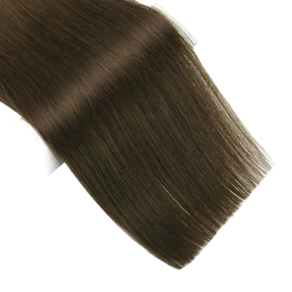 flat track weft hair extensions cuticle intact human hair
