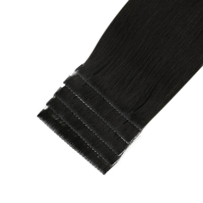 [40% OFF] Sunny Hair Flower Virgin Hair Tape Hair Extensions Jet Black#1