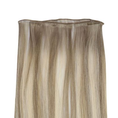 sew in weft hair extensions for thin hair invisible genius weft