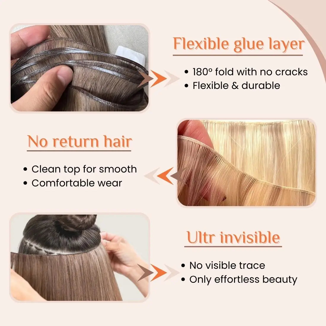 sew in hair extensions invisible genius weft