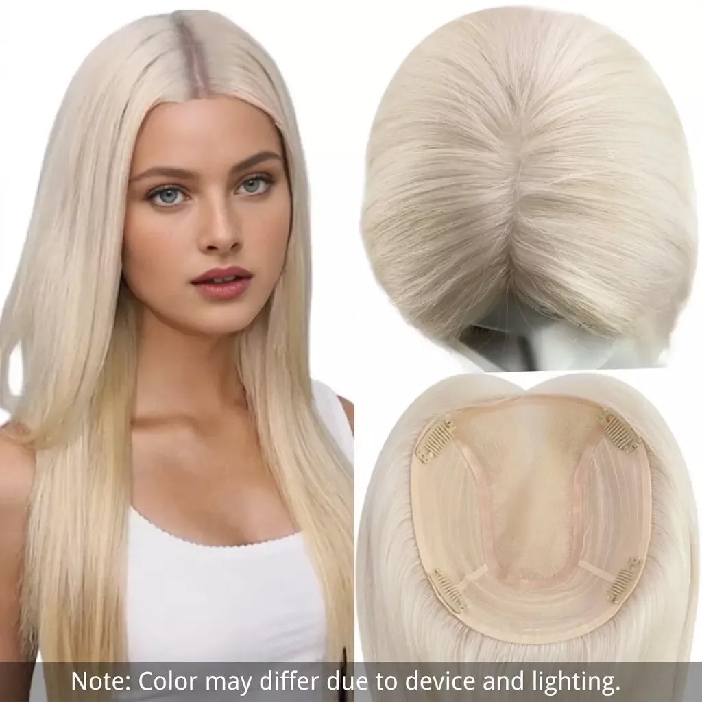 hair topper for crown coverage