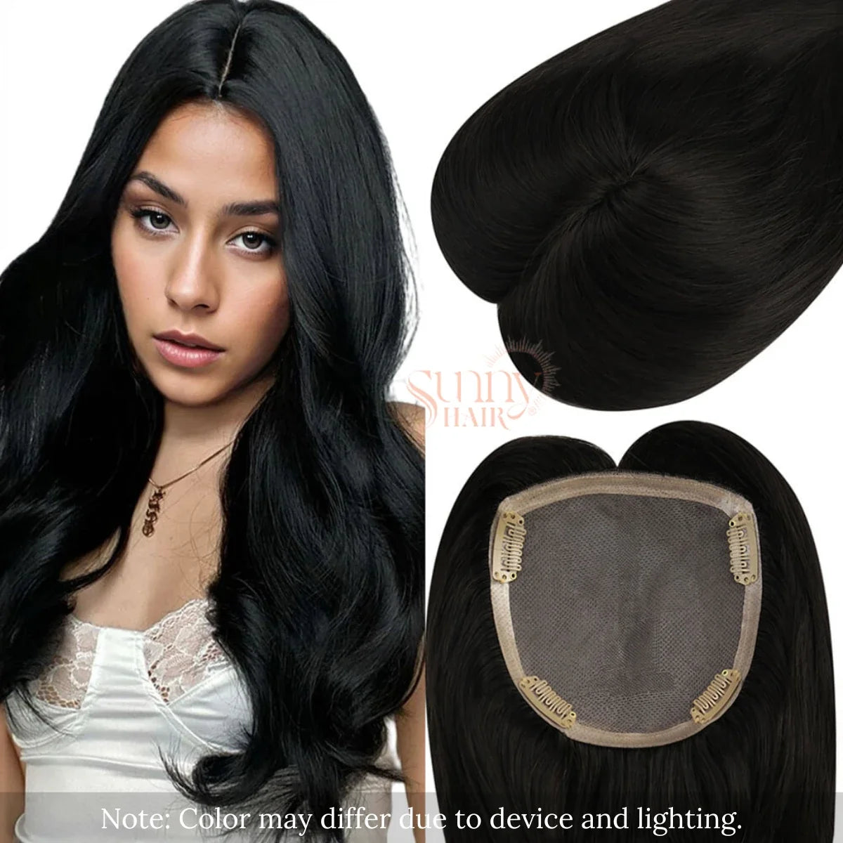 human hair topper for women