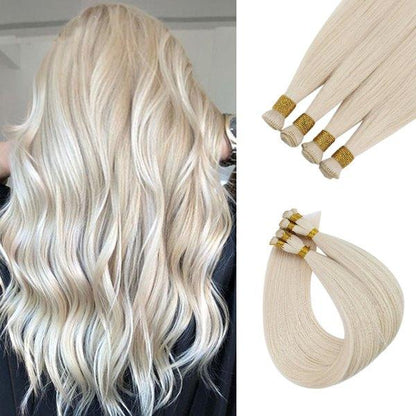 hand tied extensions for adding volume