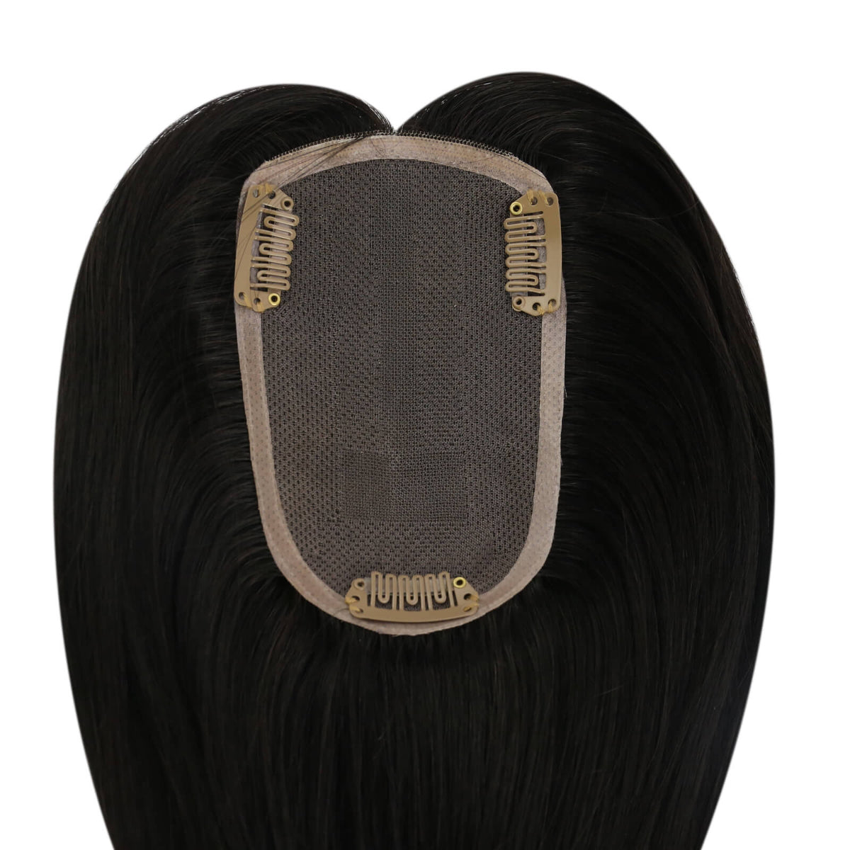 custom human hair topper for women