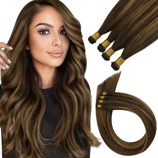 22inch hand tied weft hair extensions