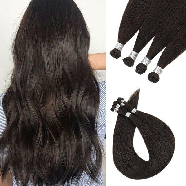 hand tied weft hair extensions