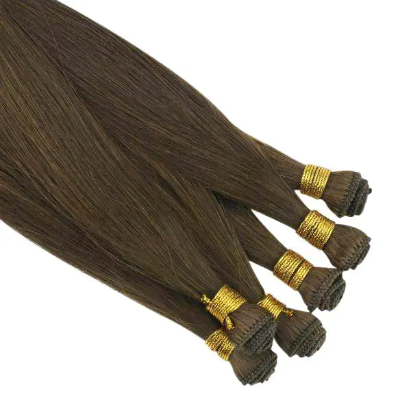 thin hand tied weft extensions