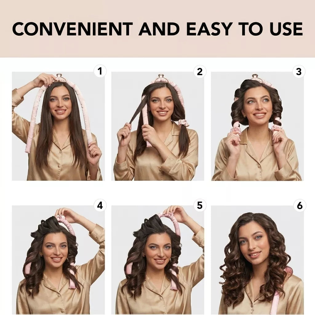heatless curlers for long hair