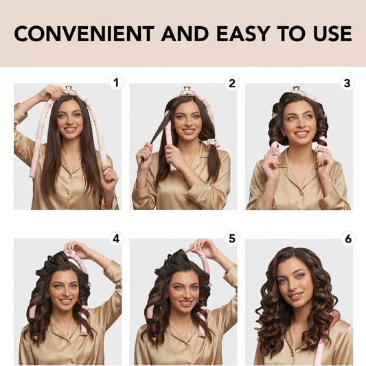 heatless curlers for long hair