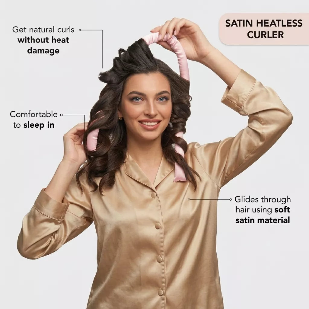 sunny hair heatless curling 
