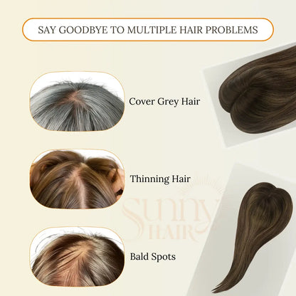 mono topper for women hair loss,fishnet hair topper,Virgin mono hair topper,mono topper hair,Mono Topper,human hair topper,high quality virgin hair extensions,hair topper women,hair topper wig,hair topper mono base,hair topper,best hair extensions,hair extensions for thin hair,best clip in hair extensions,clip-in hair extensions,18 inch hair extensions,brown highlight,blonde highlight,Lightweight mono hair topper
