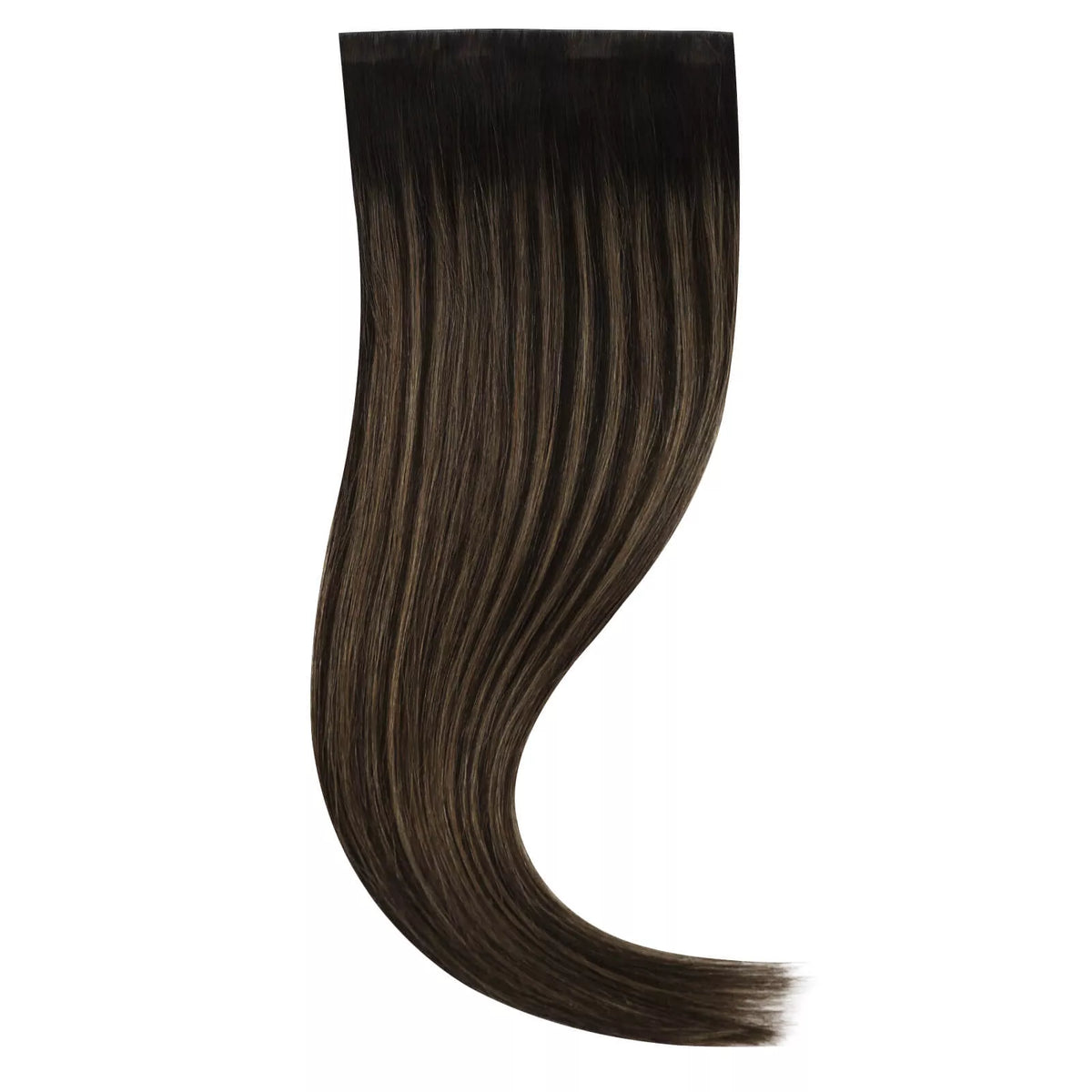 [Pre-Sale] Injection PU Clip in Hair Extensions Best Clip in Hair Balayage Brown #2/6/2