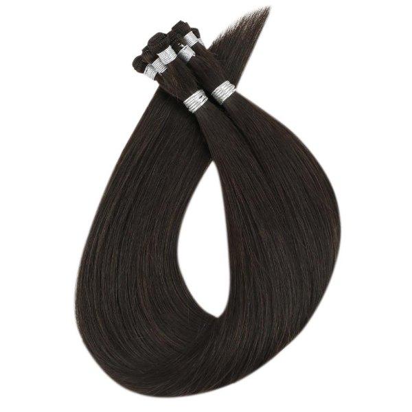 hand tied extensions for thick hair