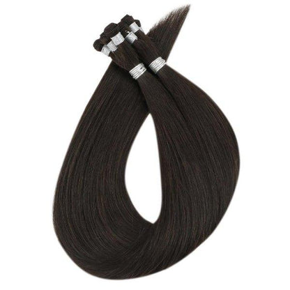hand tied extensions for thick hair