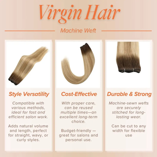weft hair extensions tangle free shedding free