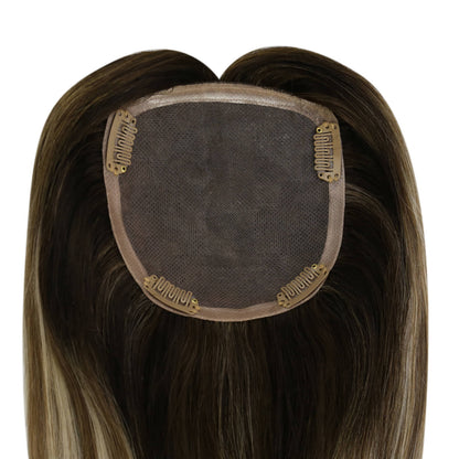 human hair toppers for women