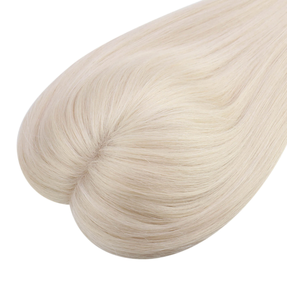 realistic hair topper for women